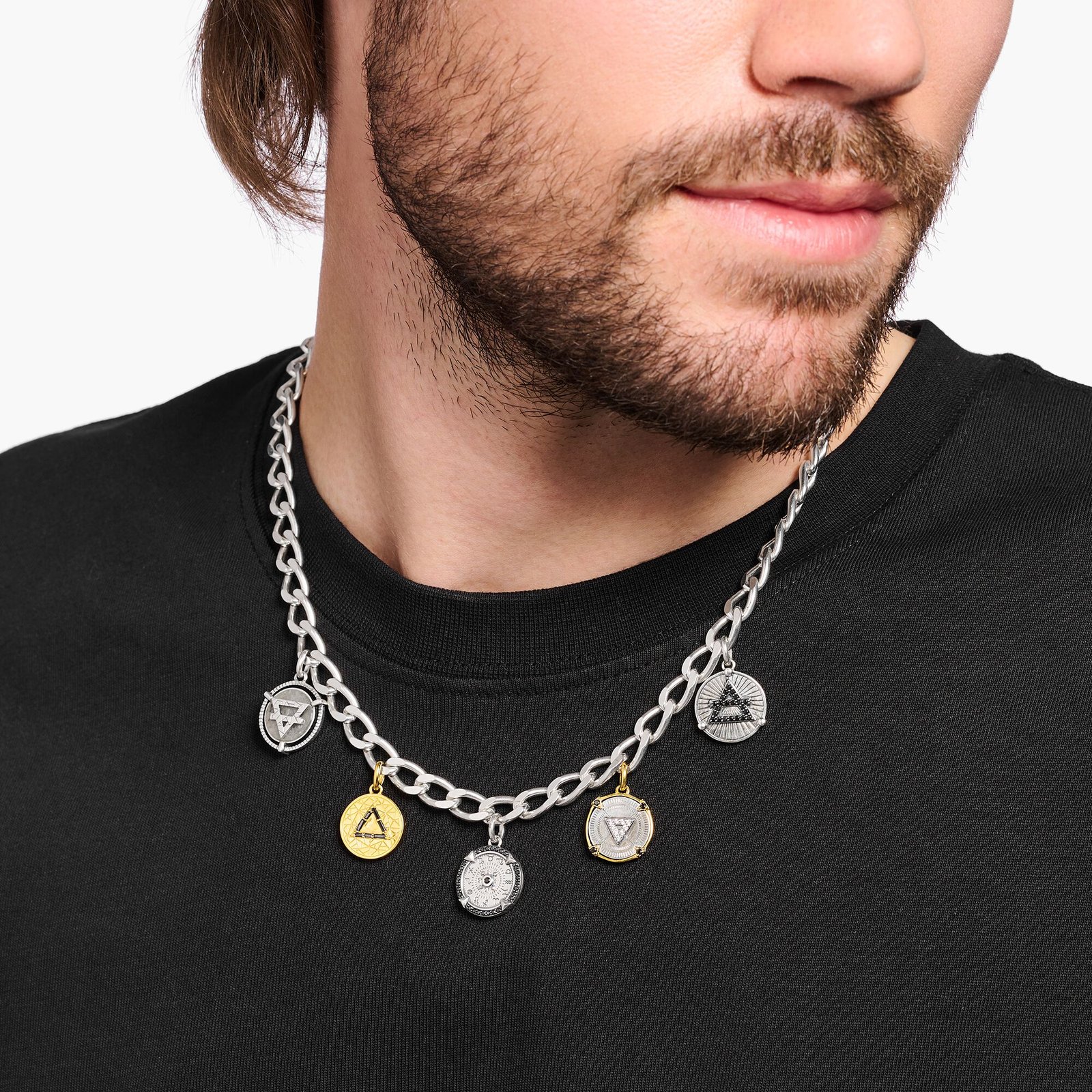 THOMAS SABO Lucky Charm Elements Of Nature Necklace - Image 3