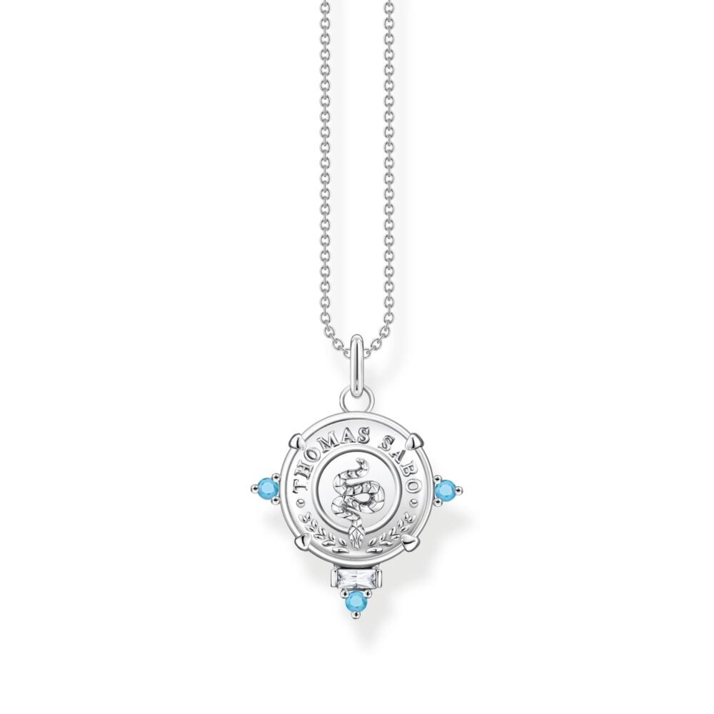 THOMAS SABO Abalone Coin Necklace - Image 2