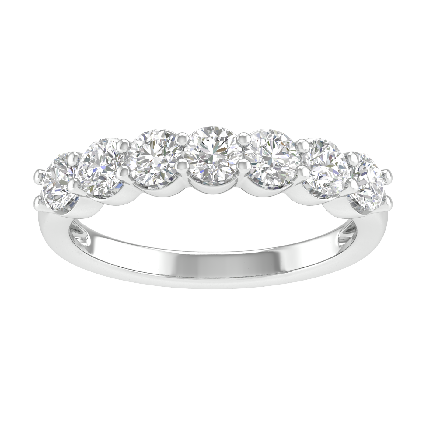 Diamond Fashion Ring with 1.00ct Diamonds in 18K White Gold