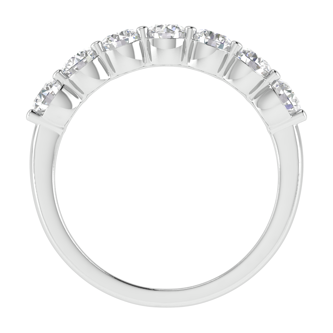 Diamond Fashion Ring with 1.00ct Diamonds in 18K White Gold - Image 3