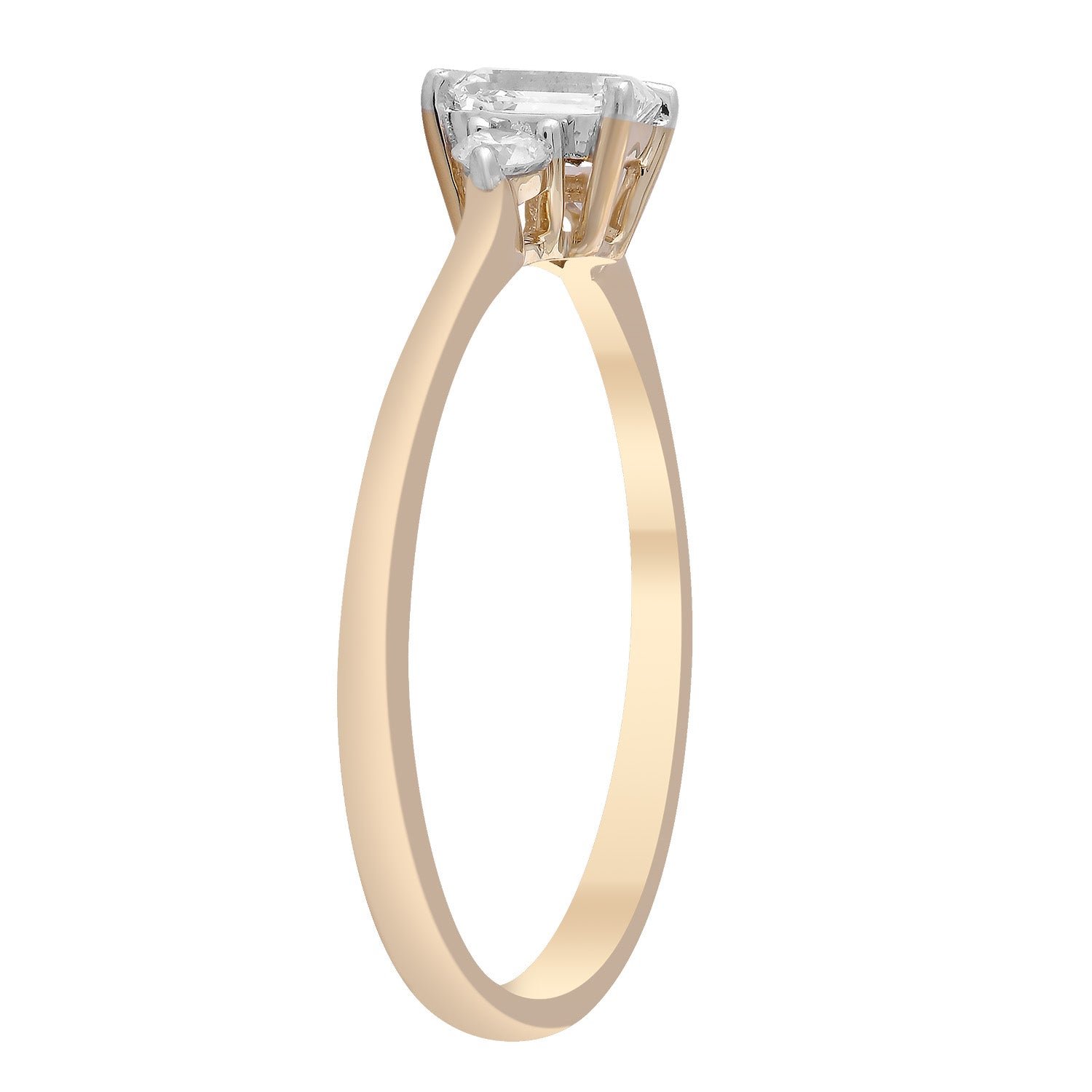 Diamond Ring with 0.50ct Diamonds in 9K Yellow Gold - Image 3