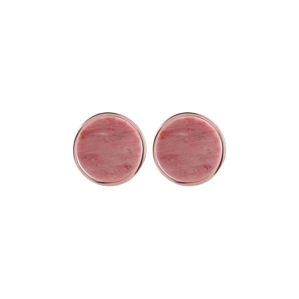 Bronzallure Stud Button Earrings - Image 6
