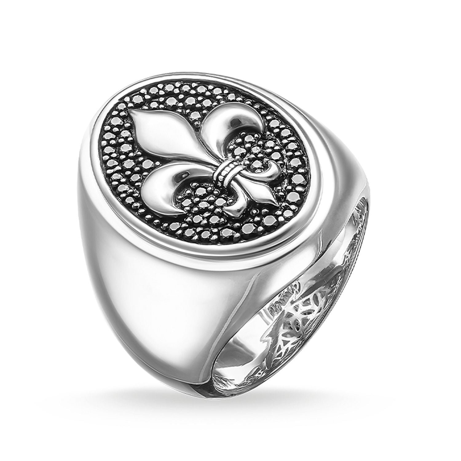 Thomas Sabo Signet Ring "Fleur-De-Lis" - Image 2