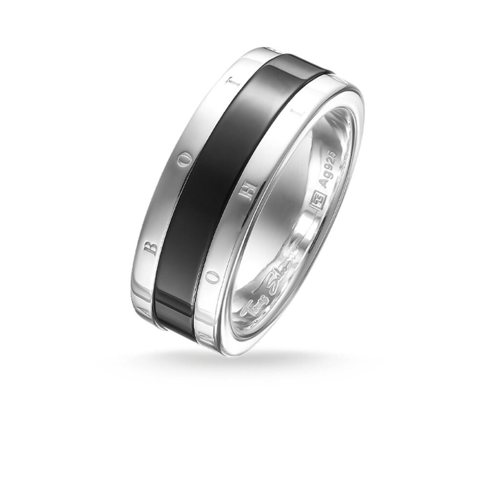 Thomas Sabo Band Ring "Ceramic" - Image 2