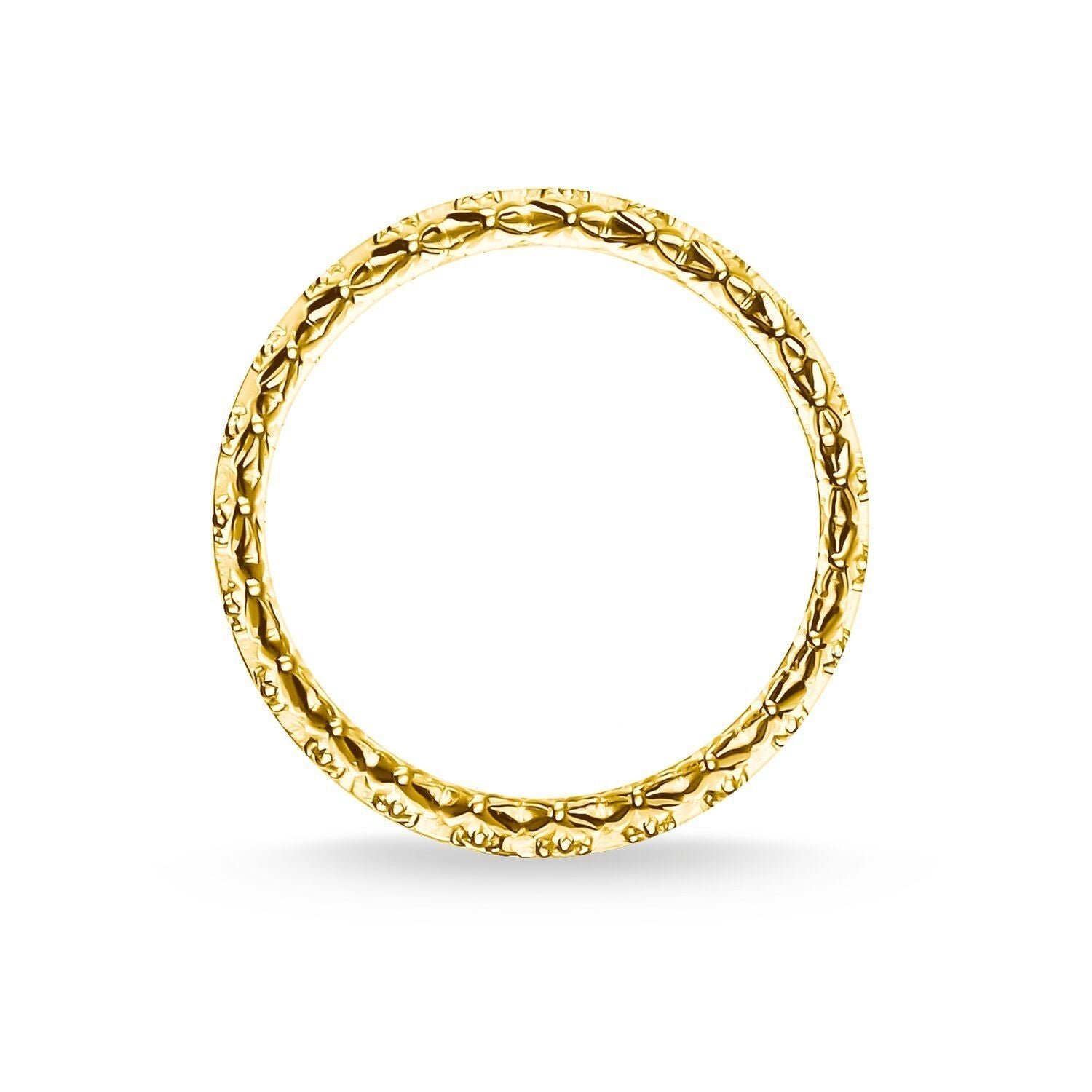 Thomas Sabo Ring Leaves Crown Gold - Image 4