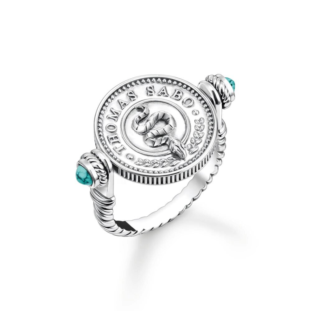 THOMAS SABO Abalone Coin Ring - Image 2