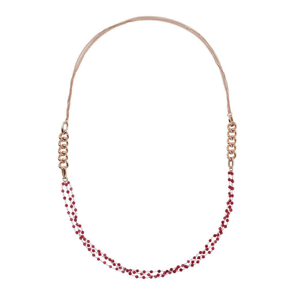 Bronzallure Multi-Strand Rosary Necklace - Image 3