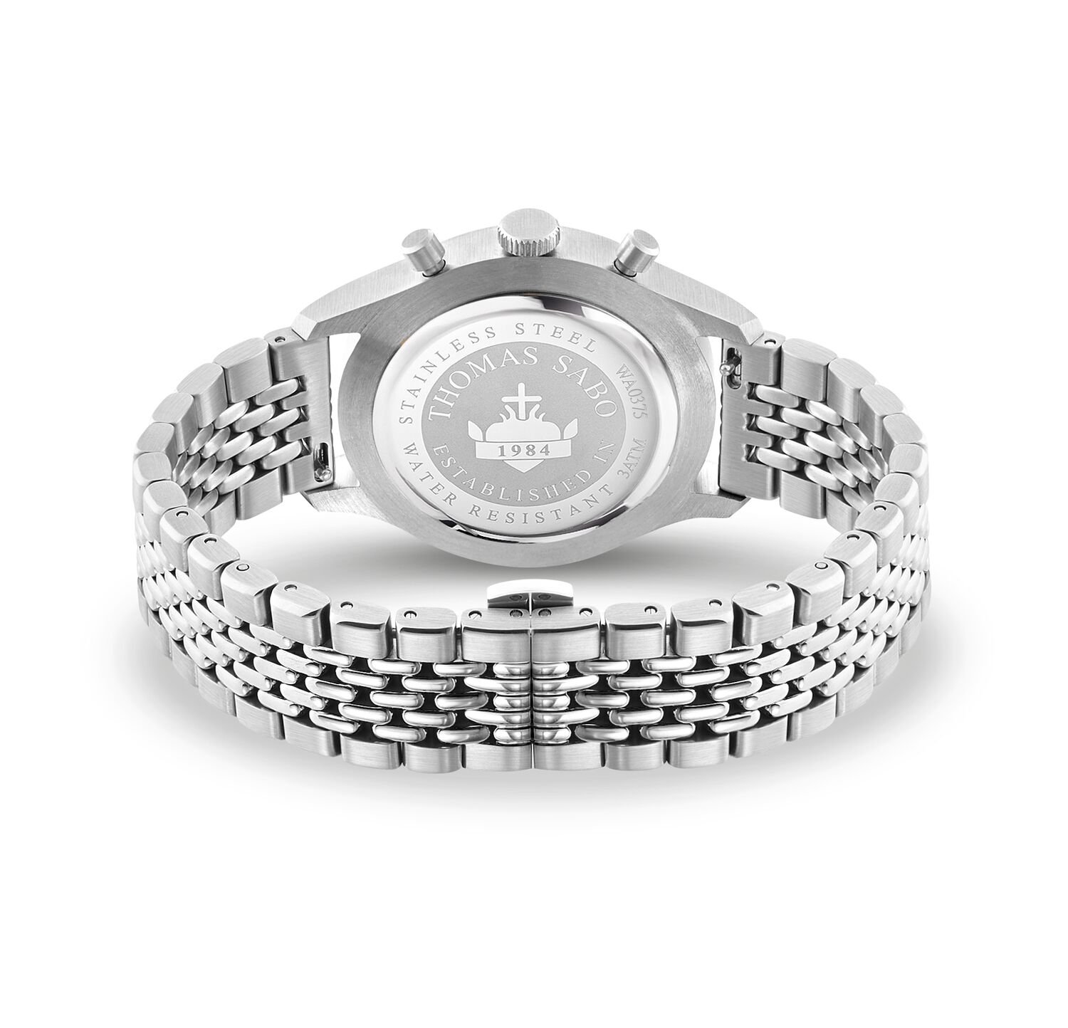 Thomas Sabo Men's Watch Chronograph Silver - Image 3