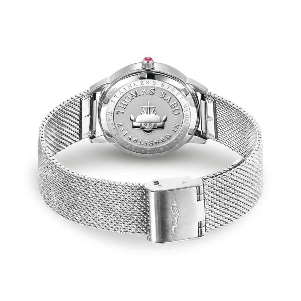 Thomas Sabo Women's watch snake in 3D optics silver - Image 3