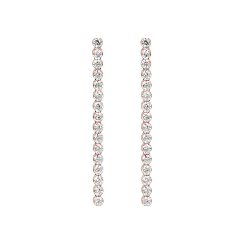 Bronzallure Altissima Tennis Earrings