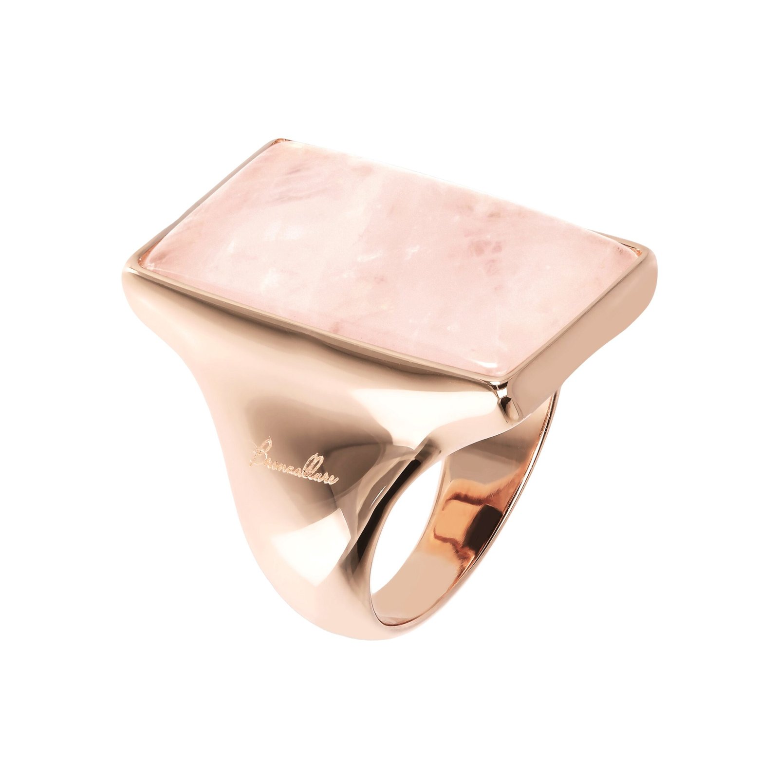 Bronzallure Rectangular Stone Adjustable Ring - Image 7