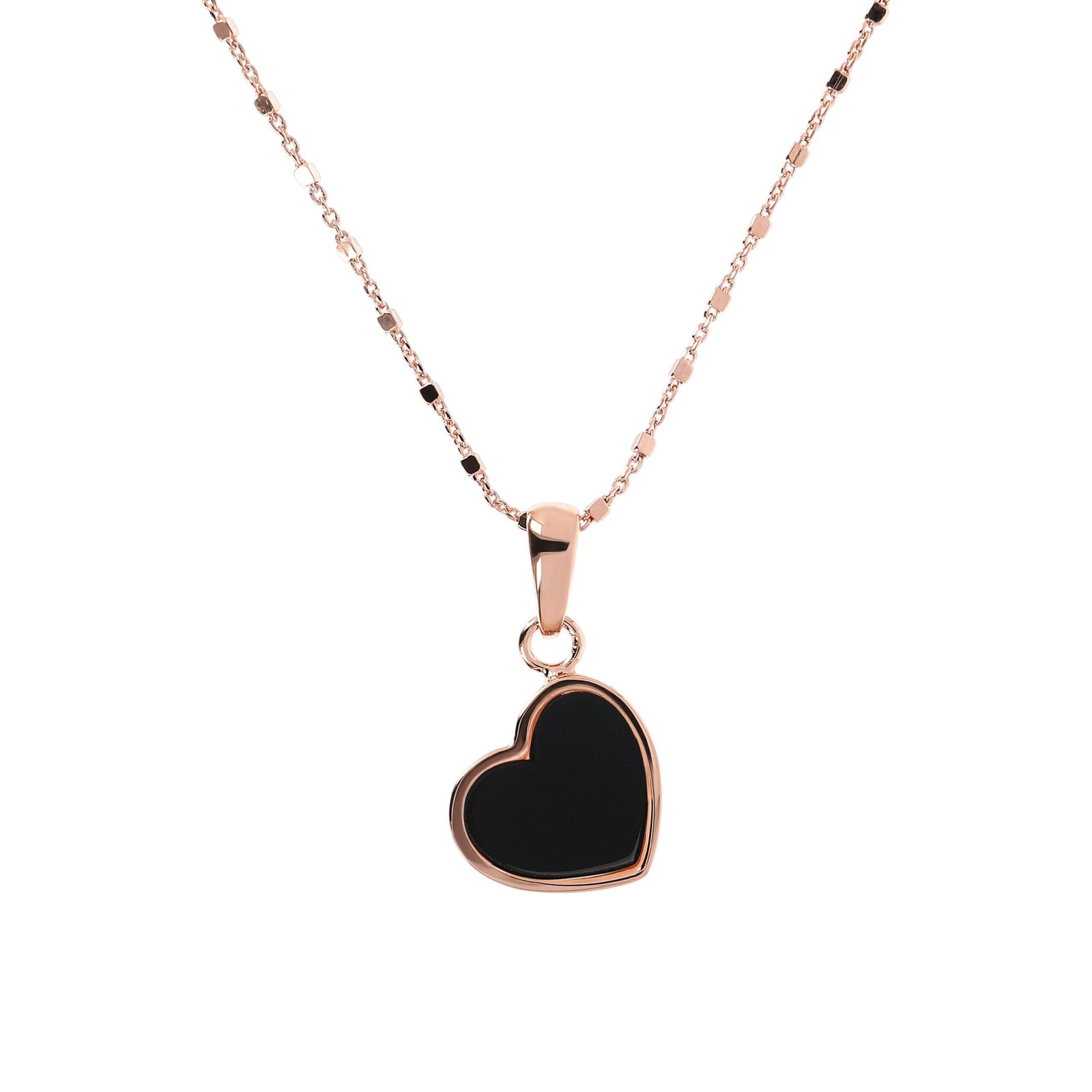 Bronzallure Mini Heart Pendant Necklace - Image 3