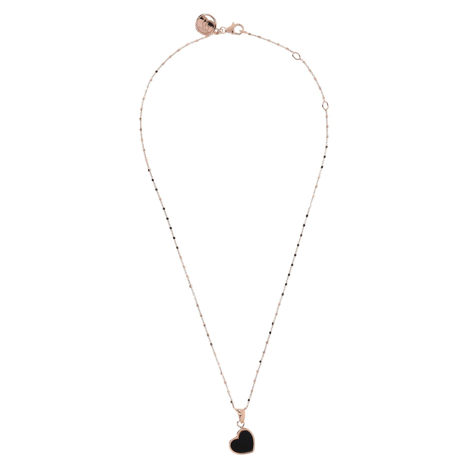 Bronzallure Mini Heart Pendant Necklace - Image 4