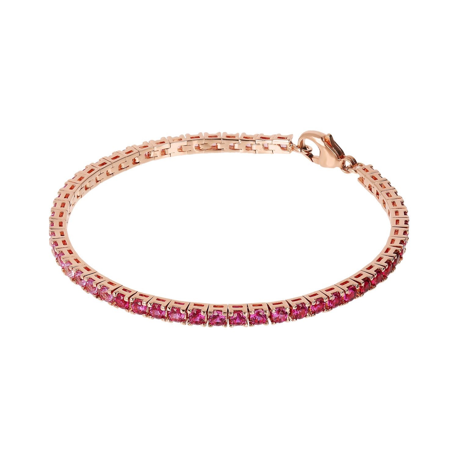 Bronzallure Miss Cubic Zirconia Bracelet 17.5cm - Image 2