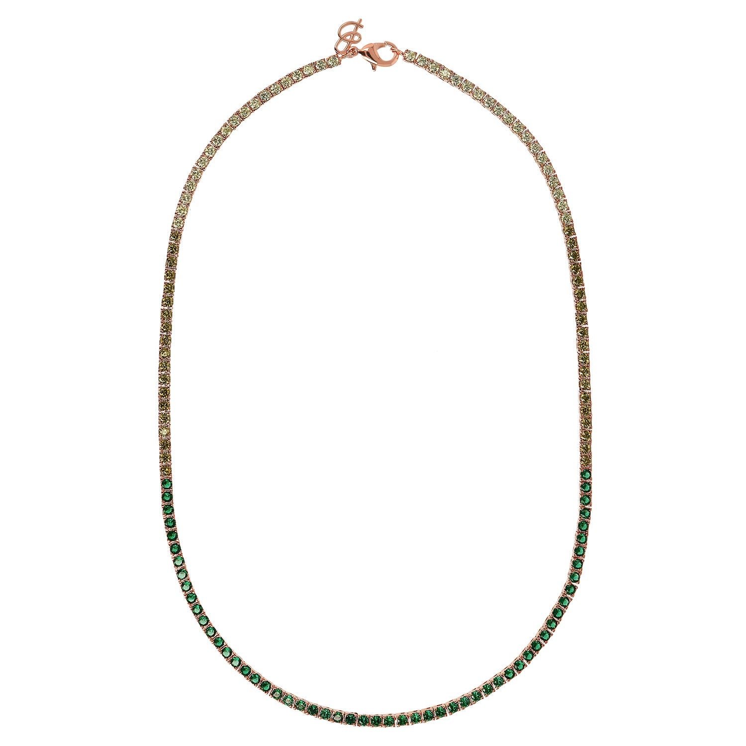 Bronzallure Miss Cubic Zirconia Necklace 41cm - Image 3