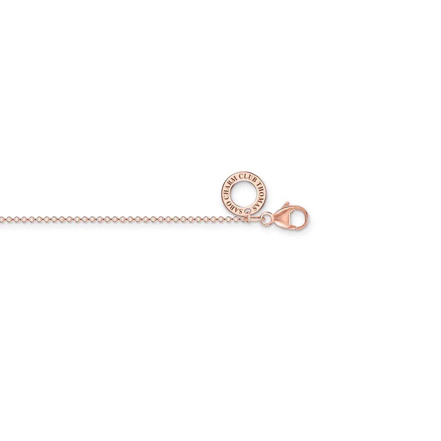 Thomas Sabo Charm Necklace Rose Gold - Image 3