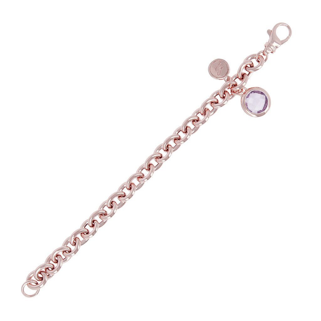 Bronzallure Gemstone Charms Bracelet - Image 5