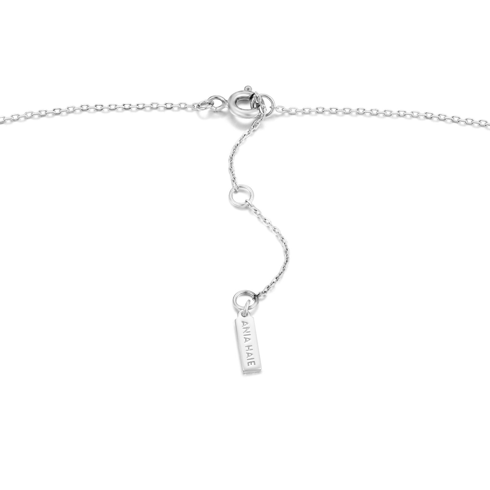 Ania Haie Silver Rope Disc Necklace - Image 4