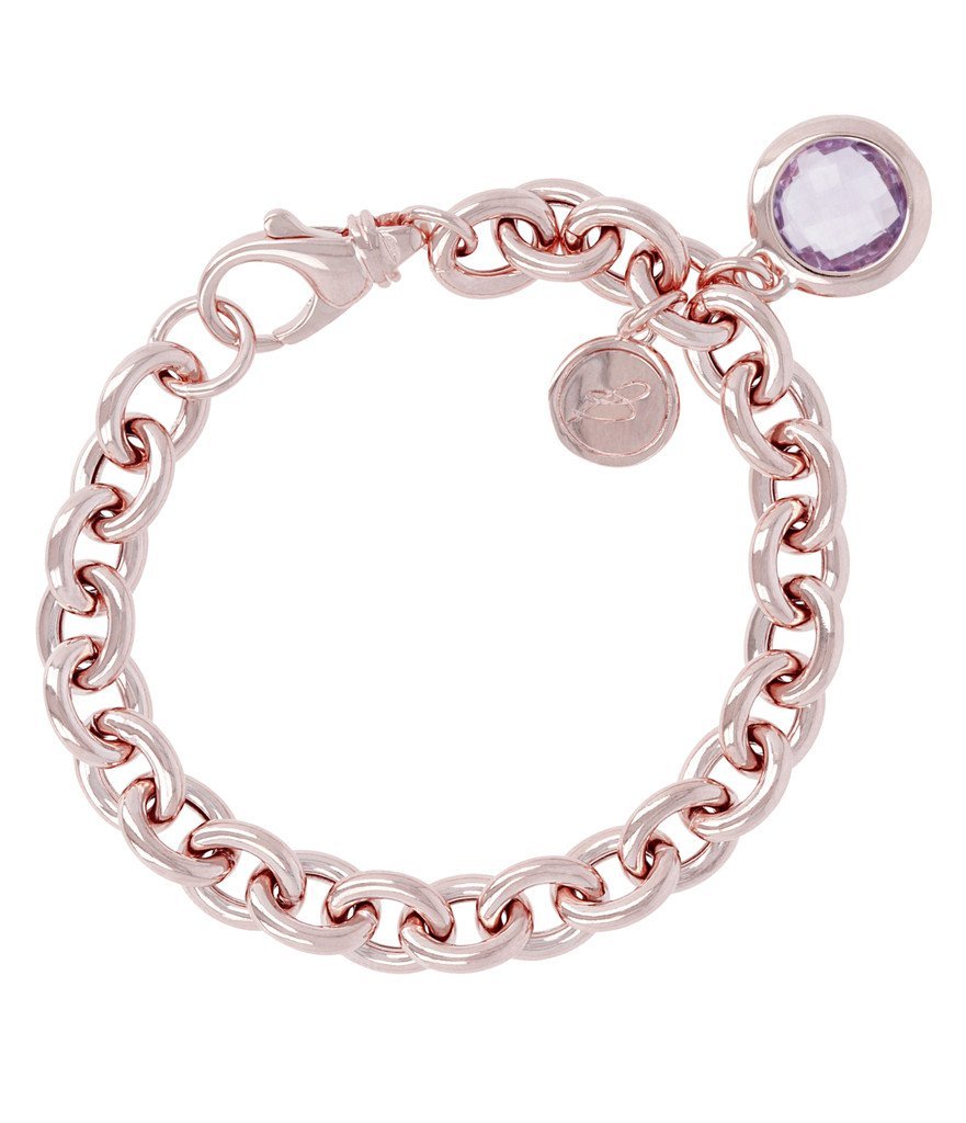 Bronzallure Gemstone Charms Bracelet - Image 3