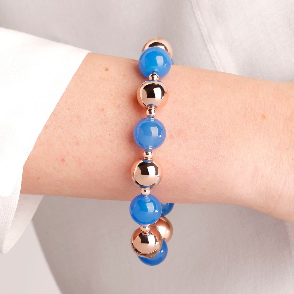 Bronzallure Stone Bead Bracelet - Image 7